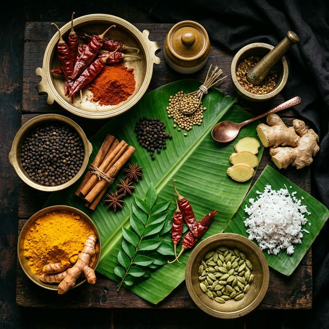 Traditional Kerala Spices